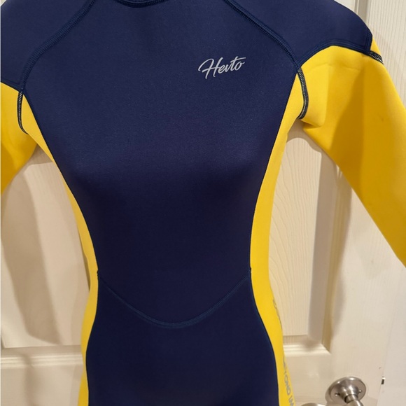 Hevto Kids Wetsuit for Boys Girls Toddler Youth 3/2mm Neoprene Full Wet Suits - Picture 4 of 12